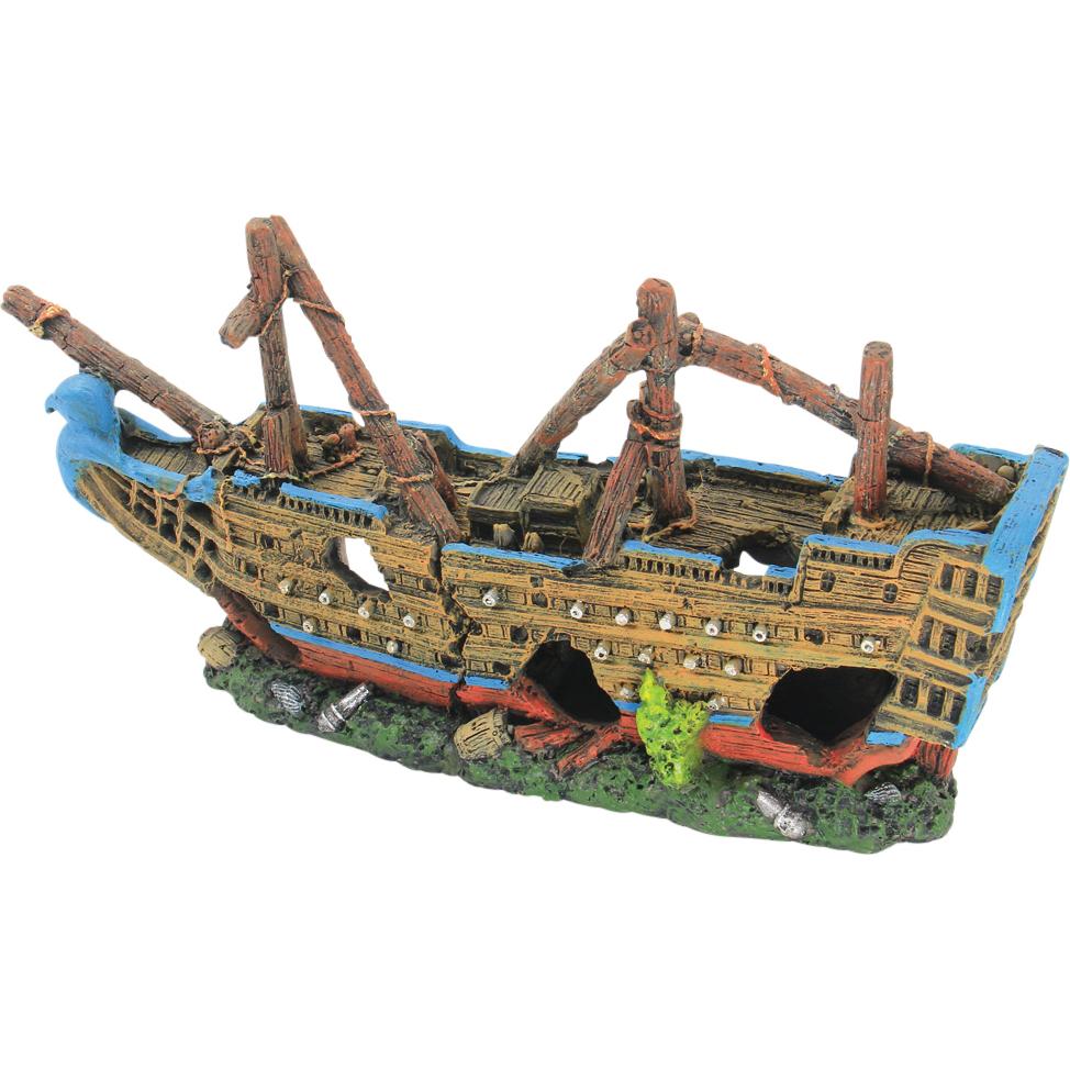 Meilleurs prix pour 4fish Skibsvrag 23x6,5x11,5 cm (autres éléments), Décoration d'aquarium