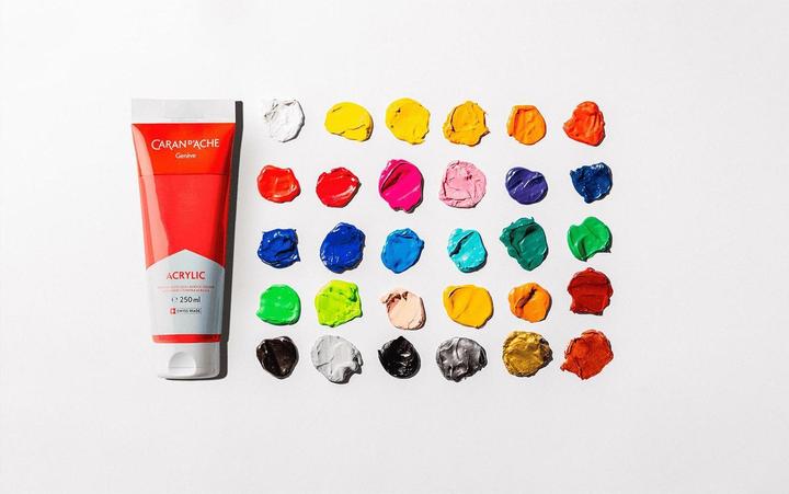 Produktbild Caran d'Ache Acrylic (Türkisblau, 250 ml)