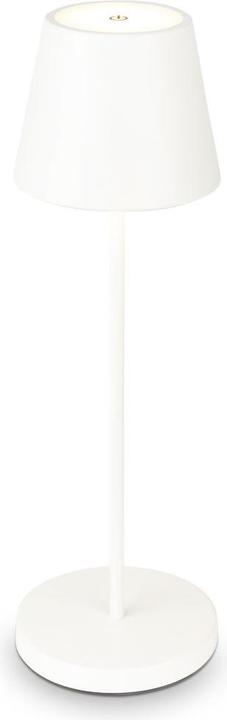 B.K.Licht Rechargeable LED table lamp, white, 1xLED board/2.6W (240 lm)