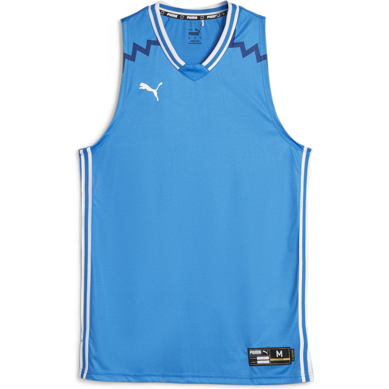 Puma, Herren, Sportshirt, Hoops Team Game Jersey (XL), Blau, XL