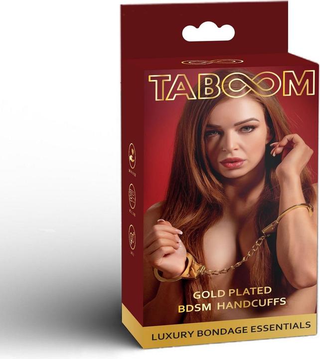 Image du produit Taboom Poignets BDSM plaqués or