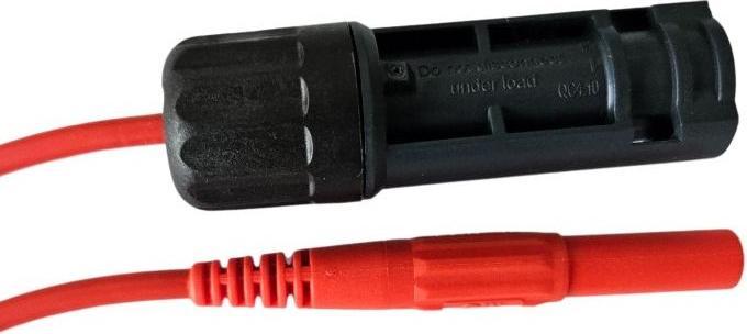 Elbro PV adapter measuring cable MC4 1.5m 1mm² red