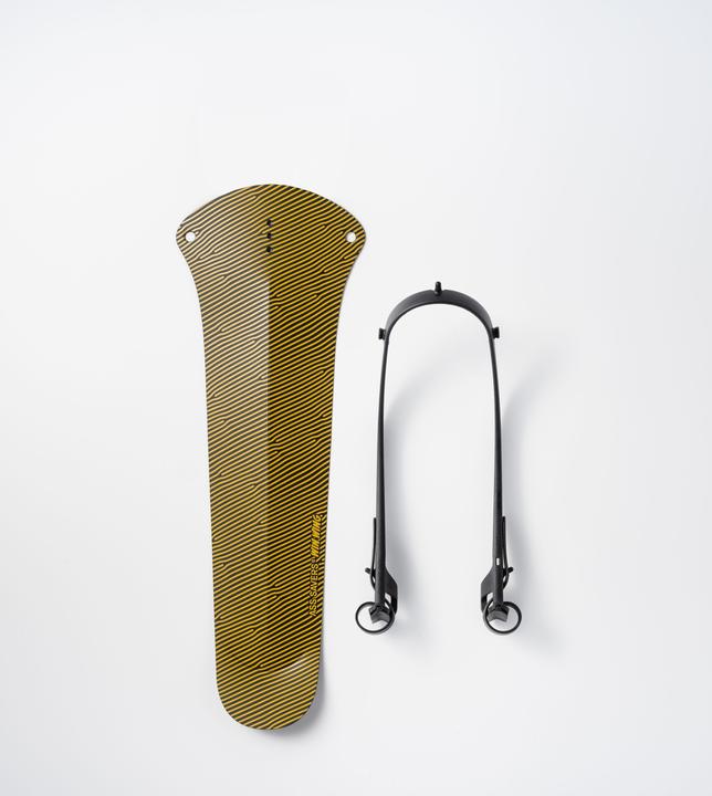 Actual product image Ass Savers WGS-2 Win Wing Gravel, mudguard RW, golden groove (Rear mudguard)