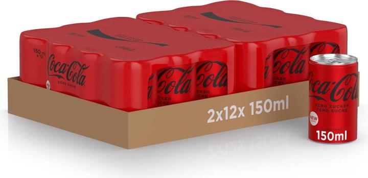 Image du produit Coca Cola Zéro (24 x 15 cl)