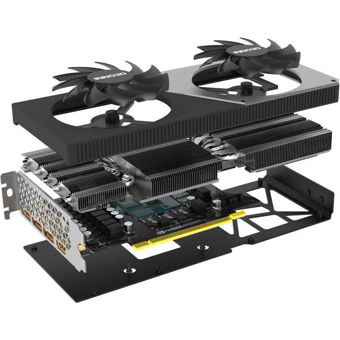Thumbnail - Inno3D GeForce RTX 4070 Twin X2 (12 GB), Grafikkarte