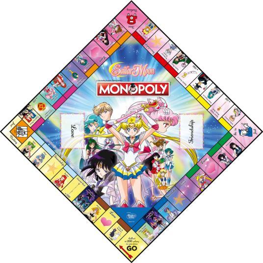 Produktbild Winning Moves Monopoly - Sailor Moon (Italienisch)