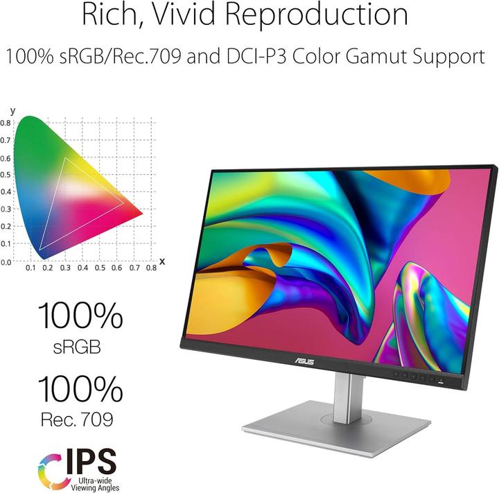 Produktbild ASUS ProArt PA278CV (2560 x 1440 Pixel, 27")