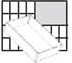 Produktbild Raaco Facheinsatz 55 A6-1