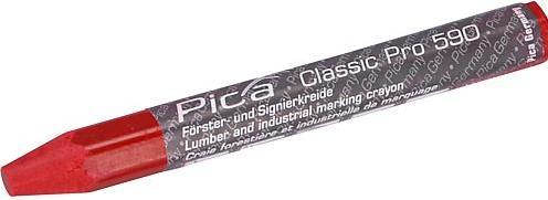 Immagine prodotto Pica Forester's/Signing Chalk Classic PRO 590 in carta rossa (Rosso, 12 x)