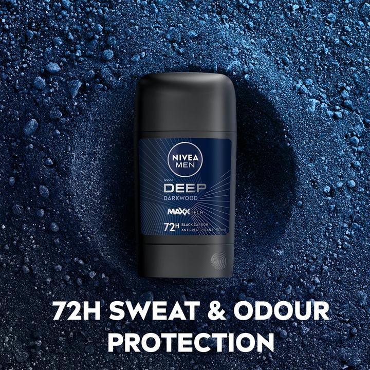 Produktbild NIVEA Deep Black Carbon Dark Wood (Stick)