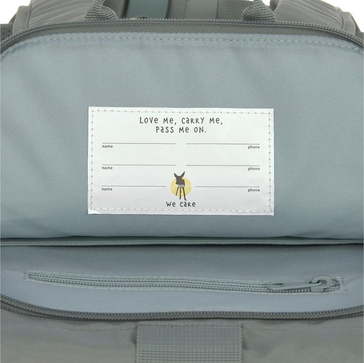 Actual product image Lässig Children's rucksack Rolltop Medium Green (12 l)