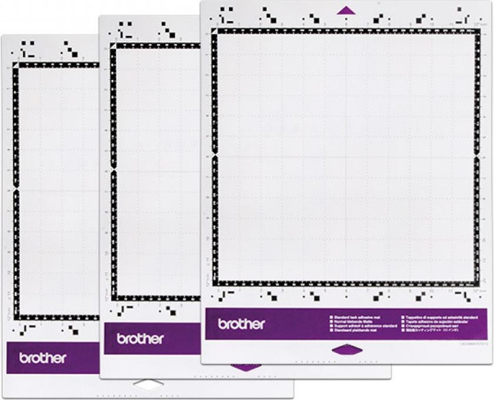 Actual product image Brother BT SDX Normal adhesive mat 30,5 x 30,5cm 3 pack