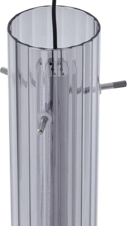 Produktbild Lucande Korvitha 5 LED Pendelleuchte Smoke/Silver (2350 lm)