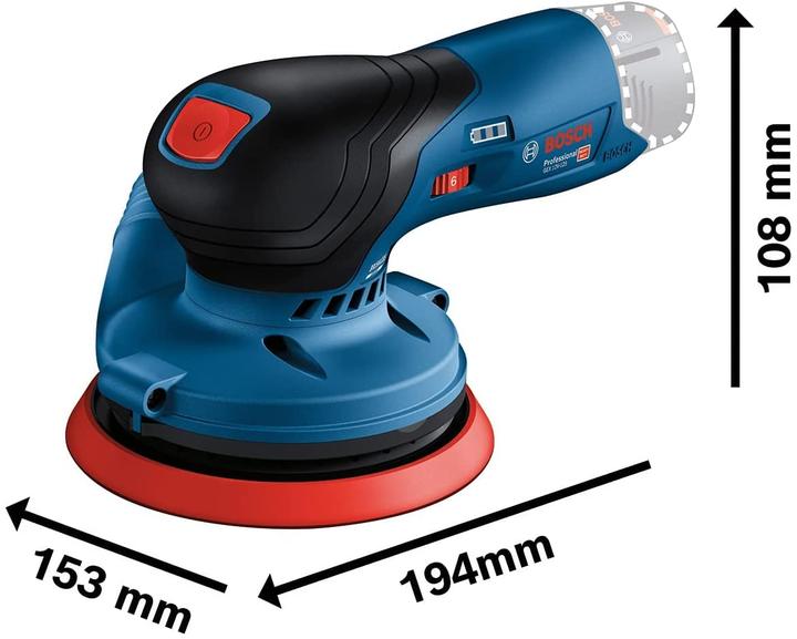 Actual product image Bosch Professional GEX 12V-125 (Eccentric grinder)