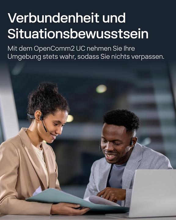 Immagine prodotto Shokz OpenComm2 UC Knochenschall-Headset (Senza fili)