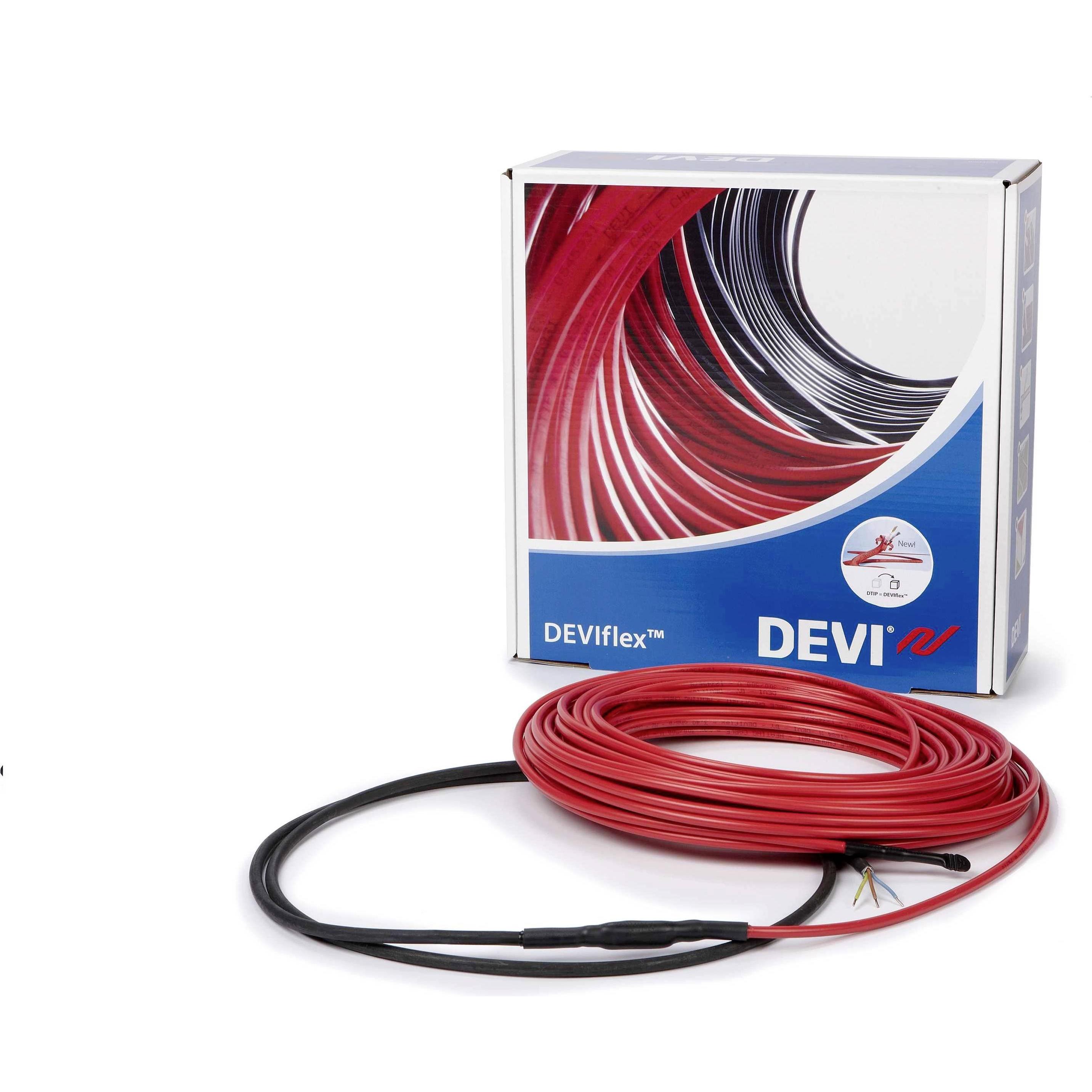 Danfoss, Riscaldamento a pavimento, DEVIflex 10T (10W/m) varmekabel seriale per il gulvvarme e il frostsikring af metal- og plastrør