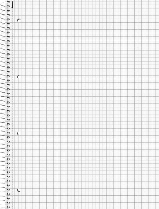 Actual product image Collegeblock Student 'Duo' (A4, Lined, Checked, Hardcover)