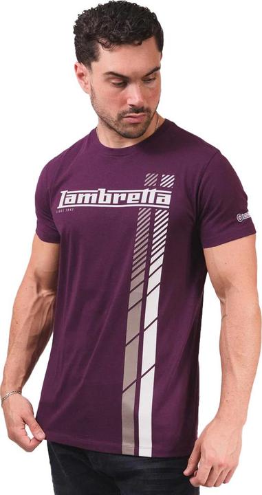 Immagine prodotto Lambretta SS25 Maglietta Striscia Da Corsa Uomo (3XL)