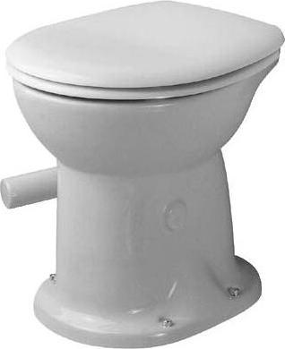 Duravit WC sec blanc vertical pour fermeture de la porte 018001 00