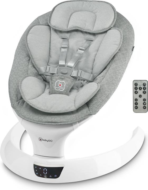 Produktbild BabyGo Swing grau