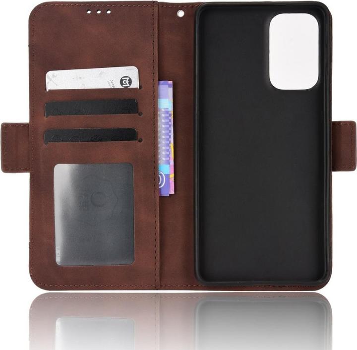 Produktbild Cover-Discount Galaxy A53 5G - Etui mit vielen Kartenfächer braun (Samsung Galaxy A53 5G)