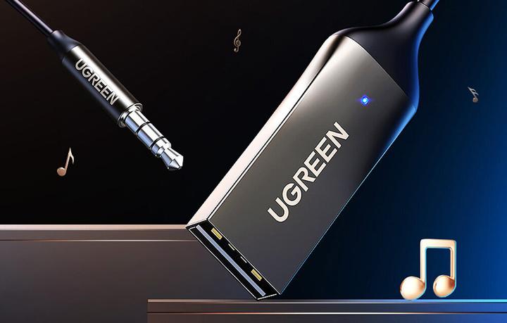 Actual product image Ugreen USB A - 3.5mm jack (Receiver)