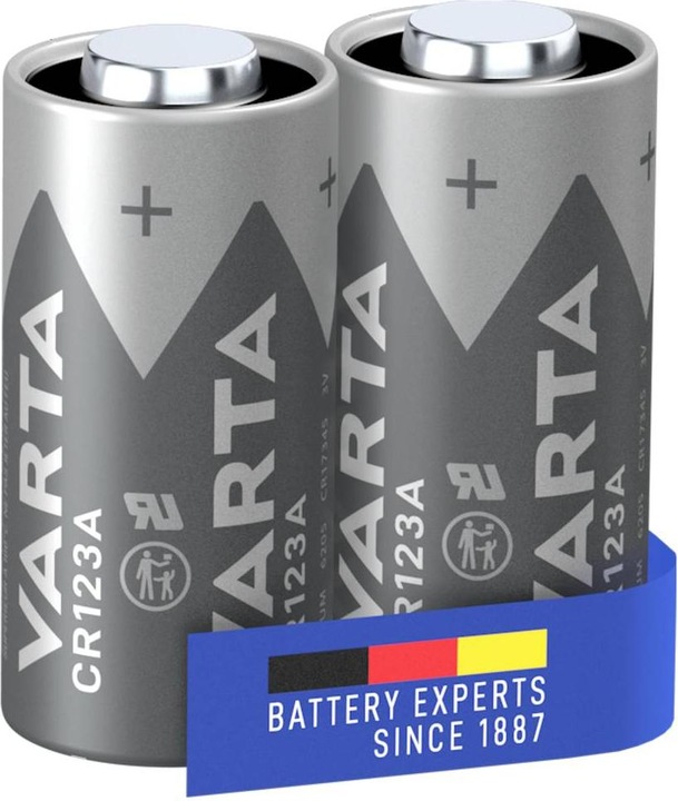 Actual product image Varta Photo Lithium (2 pcs., CR123A, 1430 mAh)