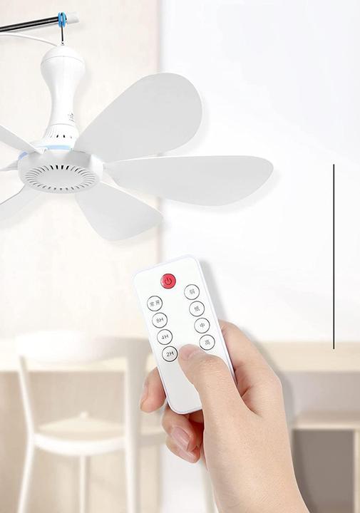 Immagine prodotto TangDao Mobiler Mini-Deckenventilator mit Fernbedienung