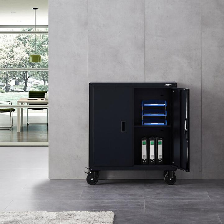 Immagine prodotto Arebos Armadio per archiviazione (90 x 90 x 40 cm)