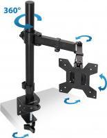 Actual product image Esperanza ERW017 Monitor mount 10-27" up to 8kg (Table, 27", 8 kg)