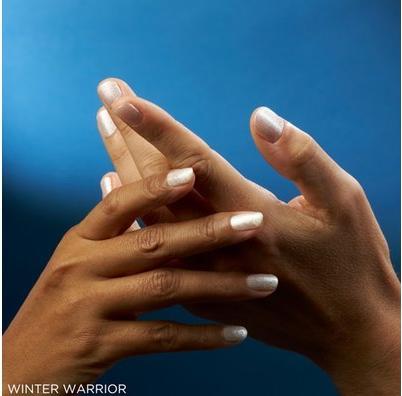 Actual product image CND Vinylux 15 ml (Winter Warrior White Glitter)