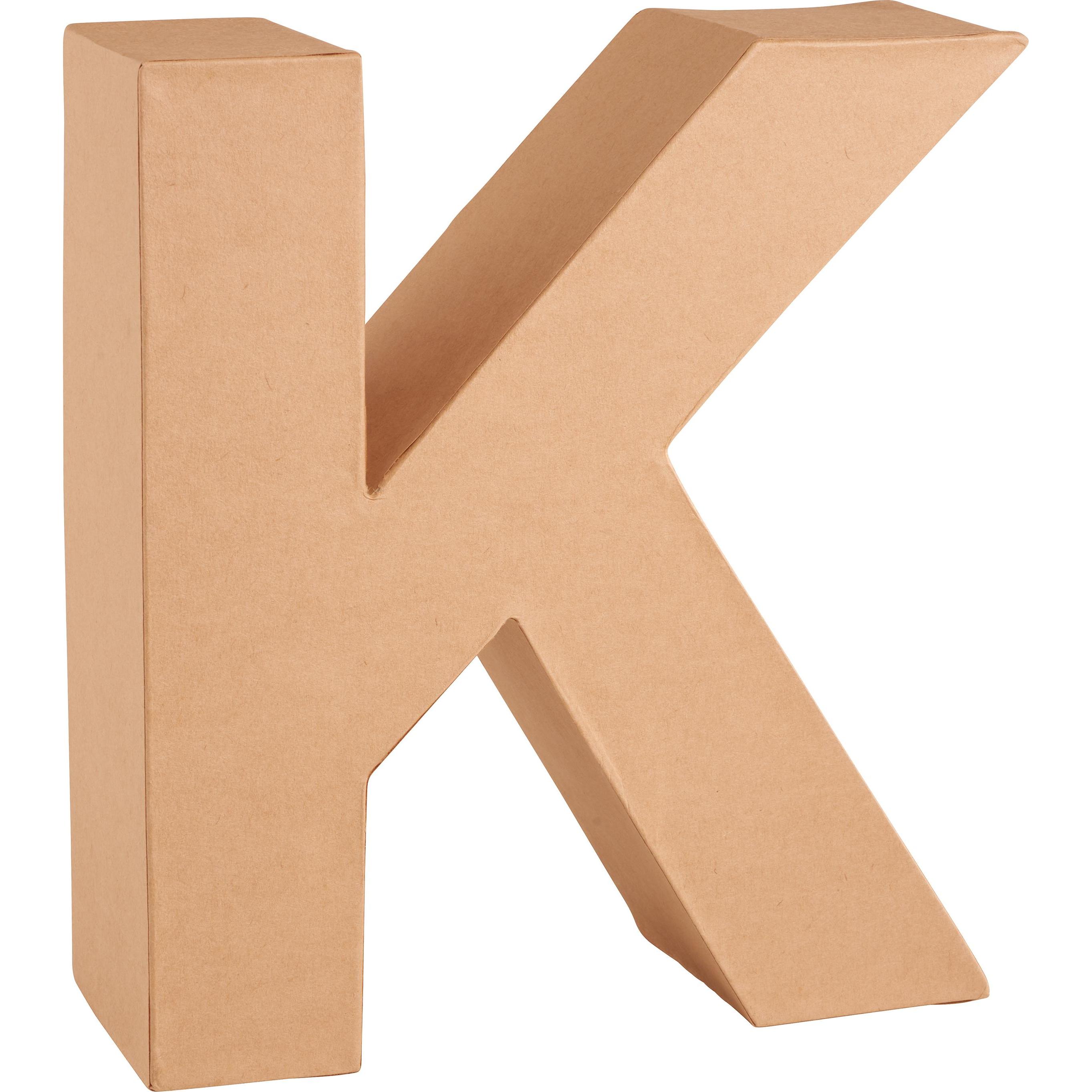 Knorr Prandell, Holzbuchstaben + Stoffbuchstaben, Papp-Buchstabe, ca. 17,5 x 5,5 cm