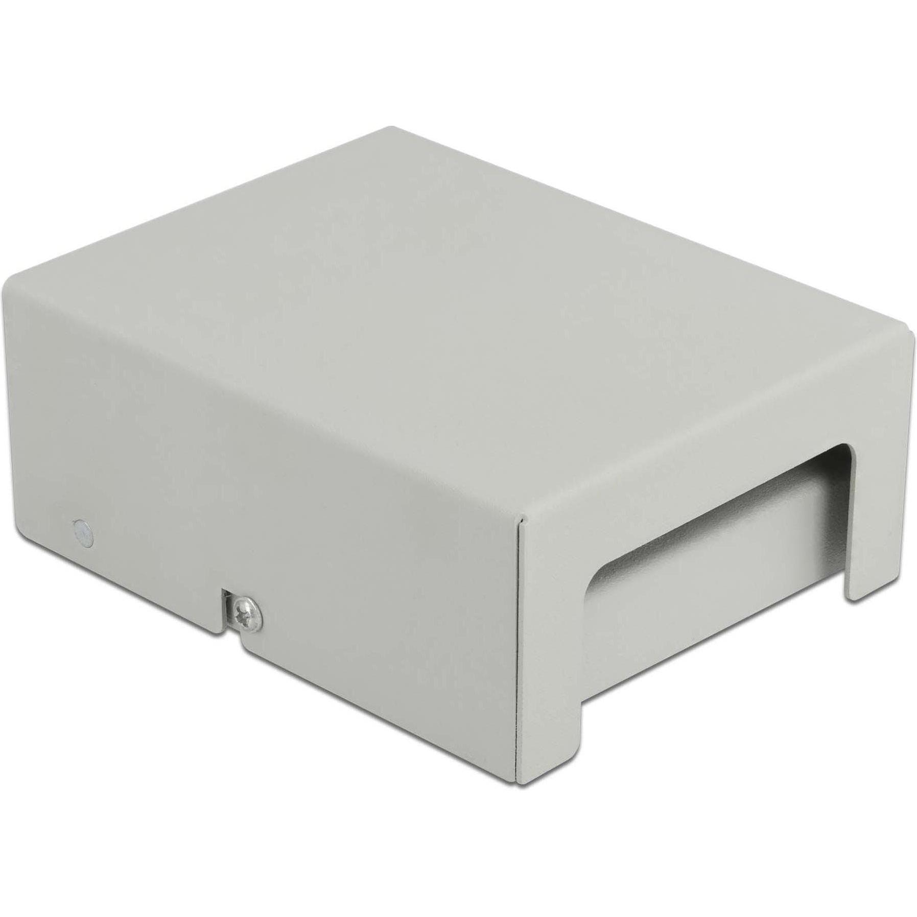 Thumbnail - Delock Keystone Patchpanel 4 Port grau, Server Zubehör, Grau