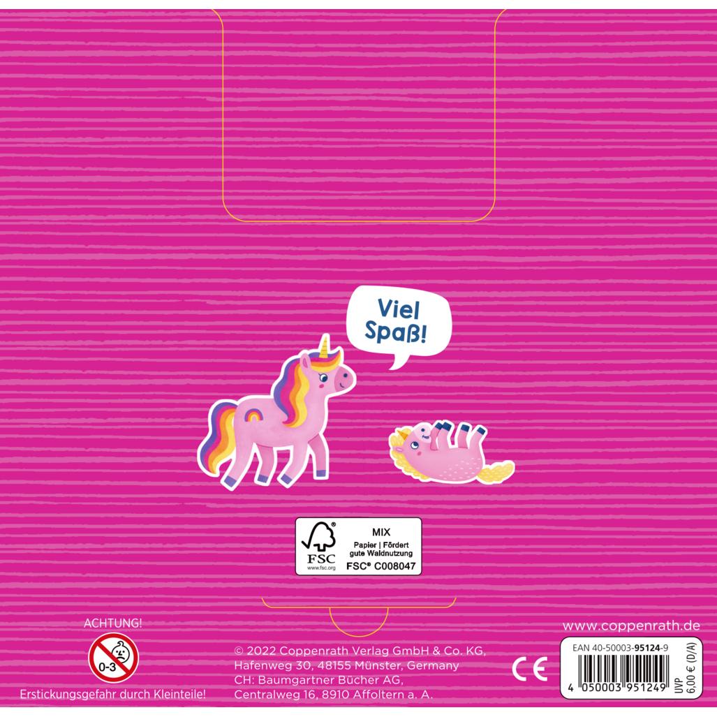 Thumbnail - Die Spiegelburg, Sticker, Mini-Stickerwelt Glitzer-Einhörner