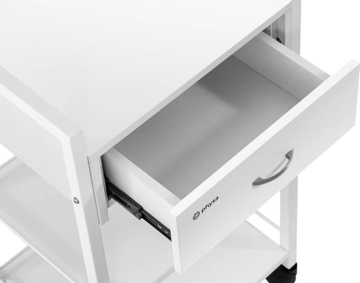 Actual product image Physa Salon Trolley - 1 drawer - 3 shelves - 47.5 x 40 x 85.5 cm