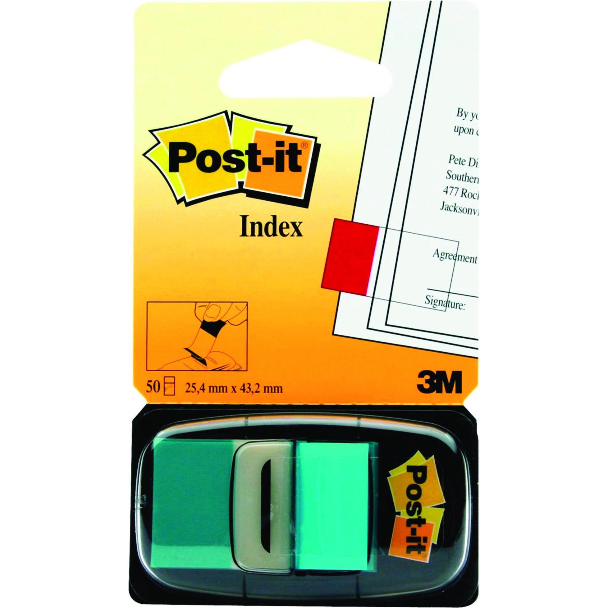 Post-it, Haftnotiz, Index (25 x 43 mm)
