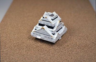 Actual product image Bandai Architecture - Ôsaka Castle