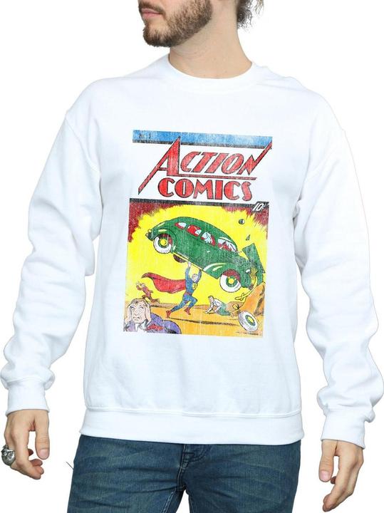 Immagine prodotto Superman Action Comics Issue 1 Cover Felpa Uomo (3XL)