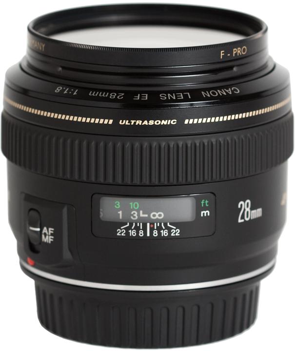 Produktbild Canon EF 28mm f/1.8 USM - Import (Canon EF, Vollformat)