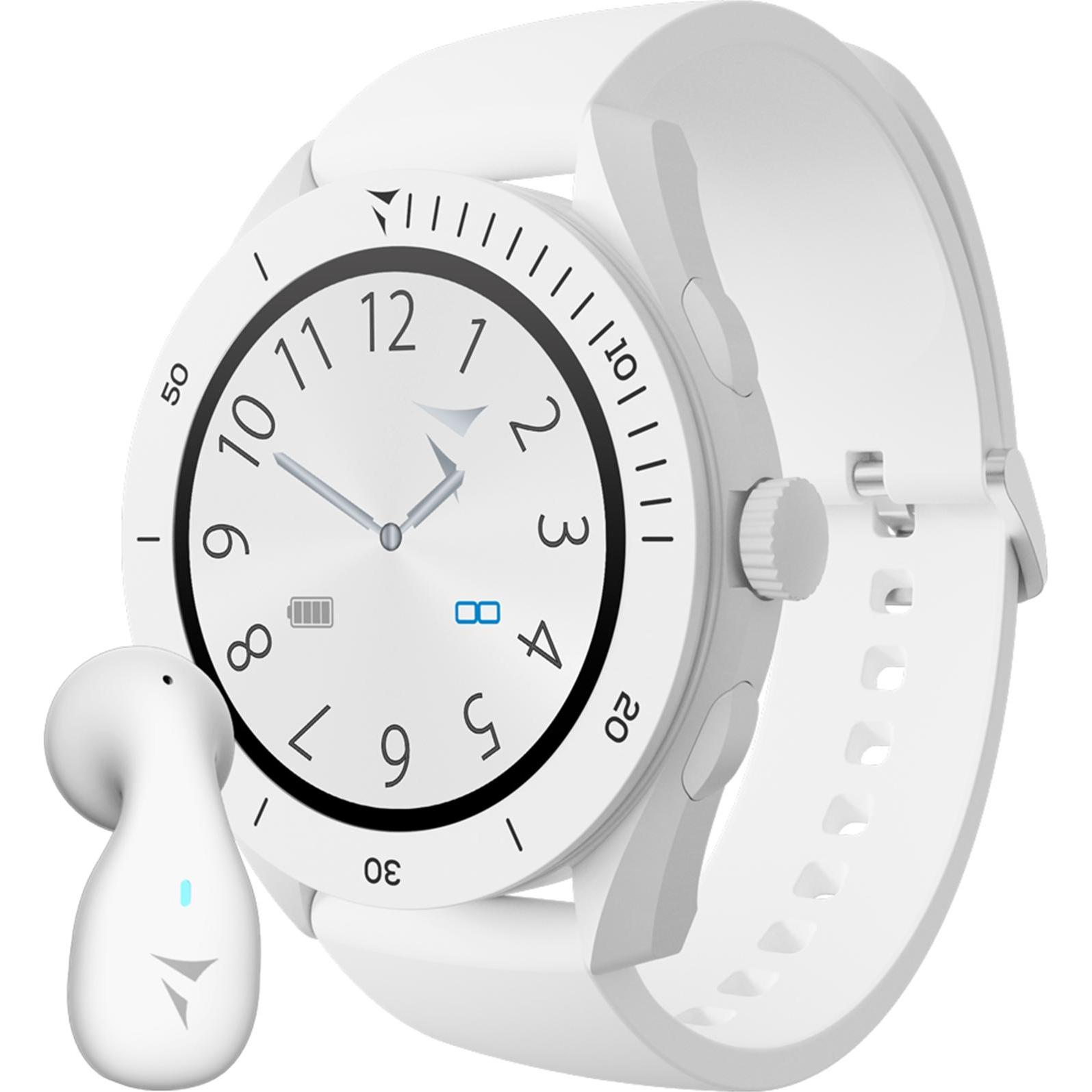 Techmade Smart Watch Young White Bundle (45 mm), Smartwatch