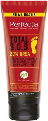 Actual product image Perfecta - Total S.O.S 20% Urea softening socks cream-complex for feet and keratinised heels 120ml (Foot cream & foot gel, 120 ml)