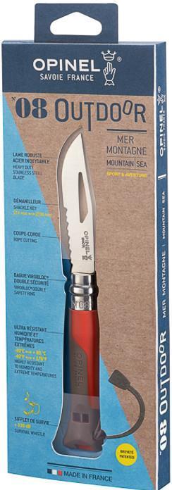 Produktbild Opinel No 08 OUTDOOR Taschenmesser (8.50 cm)