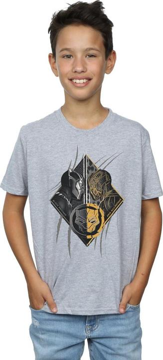 Produktbild Black Panther Vs Killmonger TShirt Jungen (128)