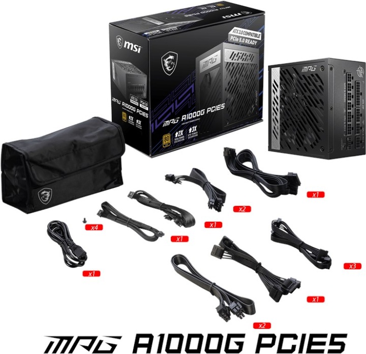 Produktbild MSI MPG A1000G PCIE5 (1000 W)