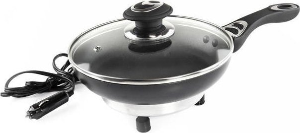 Image du produit Amio Poêle à frire électrique pour voiture 20cm x 4cm 250w 24v