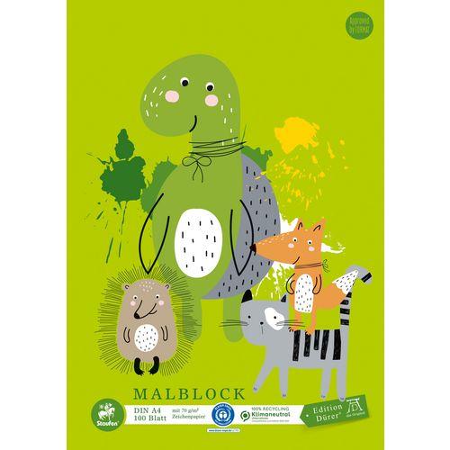 Produktbild Edition Dürer Malblock green DIN A4 (A4, Blanko, Weicher Einband)