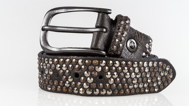 Produktbild B.Belt Nietengürtel Leder 85 cm (85)
