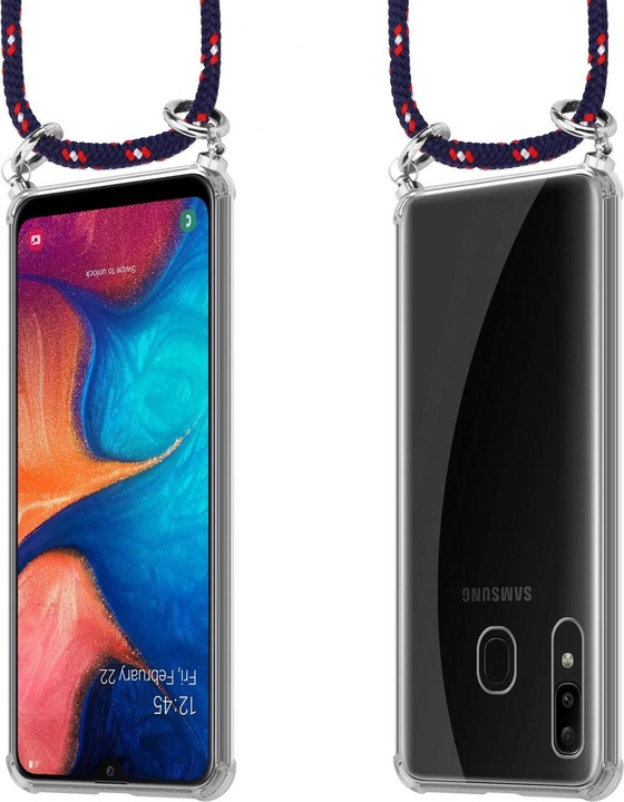 Produktbild Cadorabo TPU Handy Kette SILBER Cover