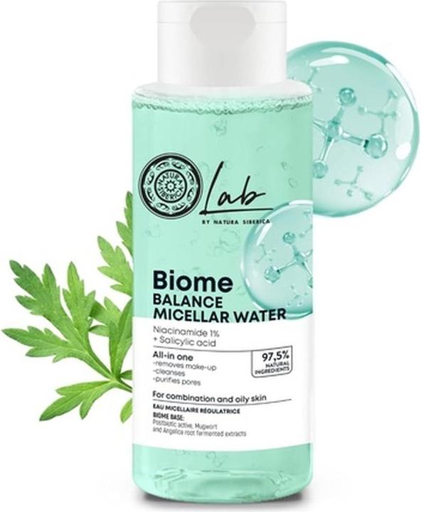 Actual product image Natura Siberica Lab Biome Balance Micellar Water 400ml (Cleansing gel, 400 ml)