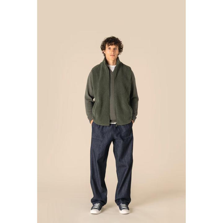 Actual product image Spasso Sleeveless sherpa jacket (M)